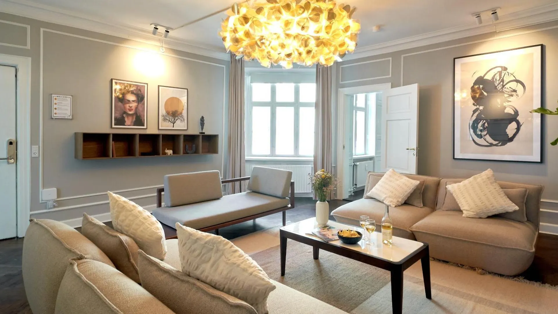 Stylish 4 Bedroom Apartment In Cph City Копенгаген Дания
